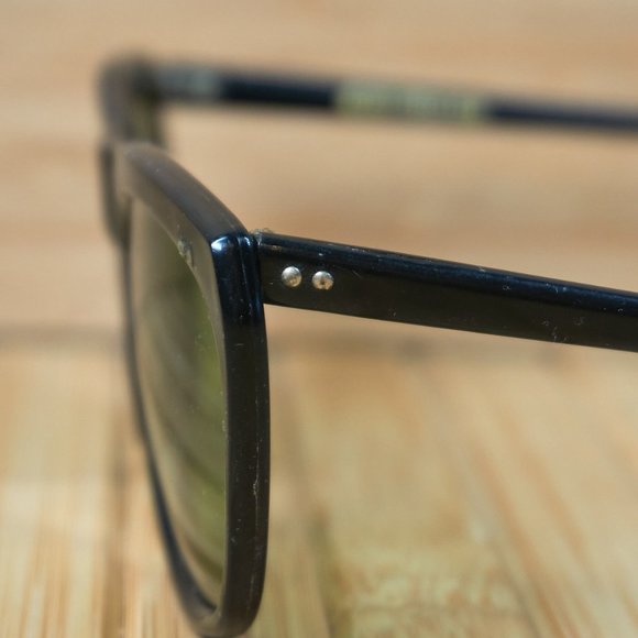 Vintage 50s NILSOL Sunglasses with Green Glass , Made in Italy - Picture 5 of 9
